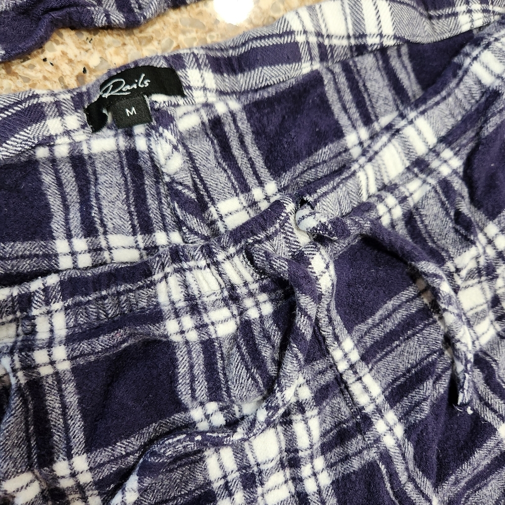 Rails Twilight White Plaid Pajama Set - Picture 5 of 8